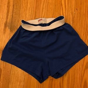 Small Royal blue soffe shorts!!